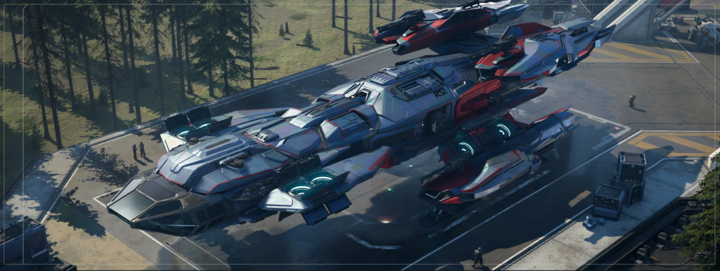 Constelation andromeda avec sa paint LOYAL LIVERY